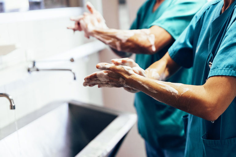 Doctors Always Thoroughly Wash Their Hands