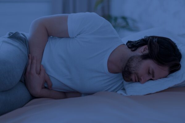 Upset stomach at night